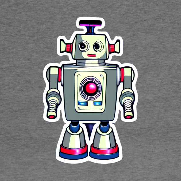 Retro Robot by AlienMirror